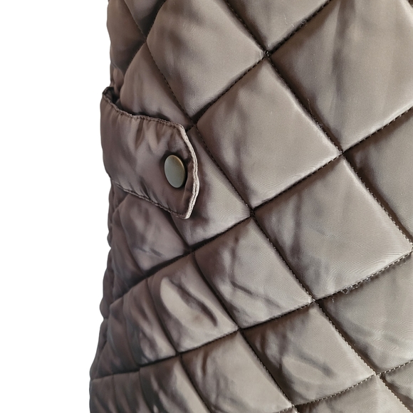 Mocha Puff Vest - Picture 3 of 3